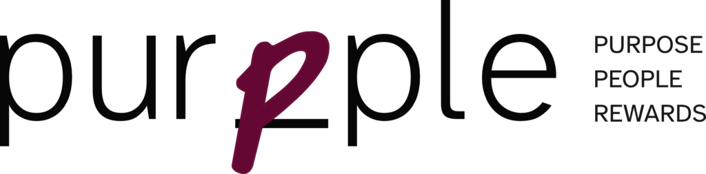 purpple brand logo wordmark+tagline